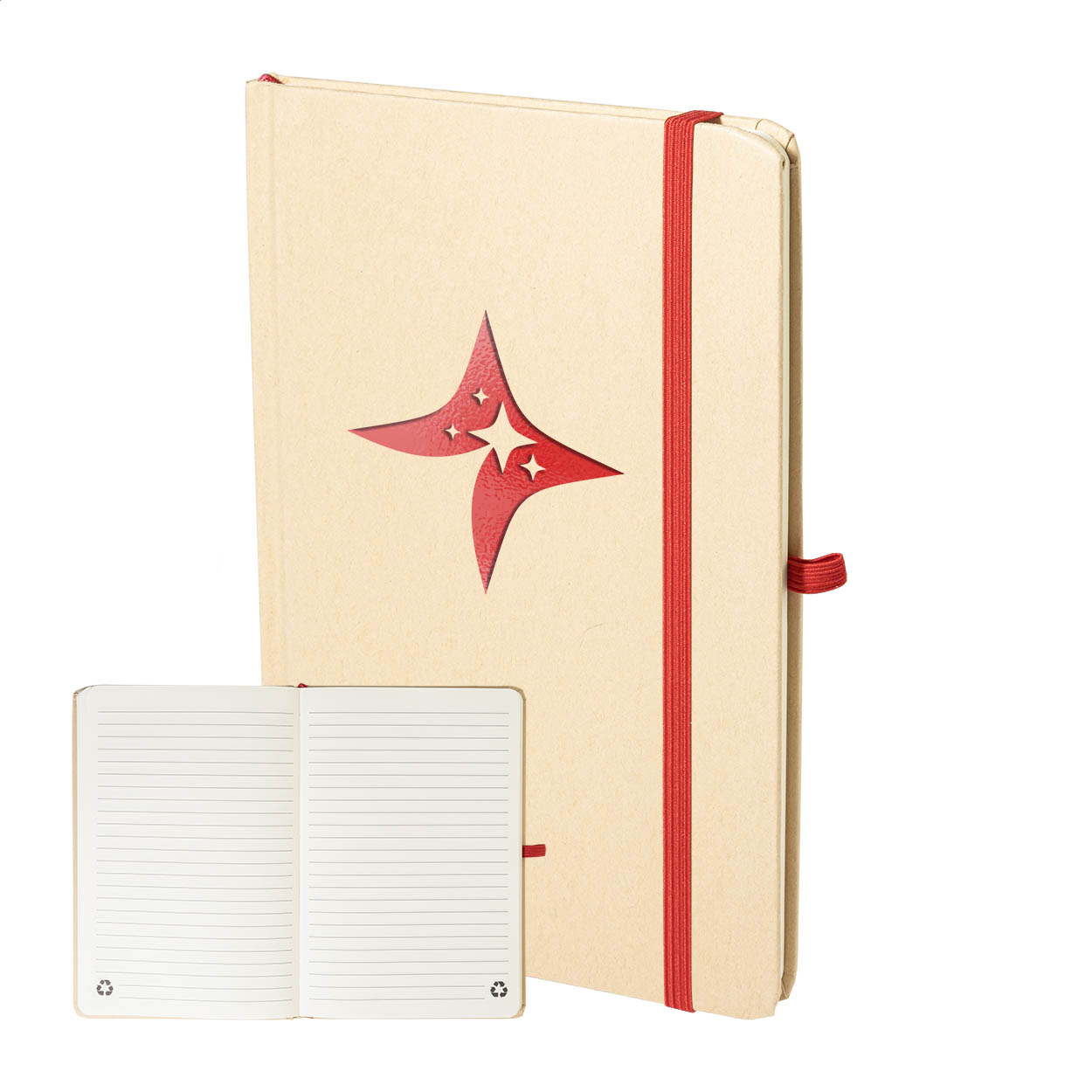 Farveskiftende Notepad - David trykt med logo