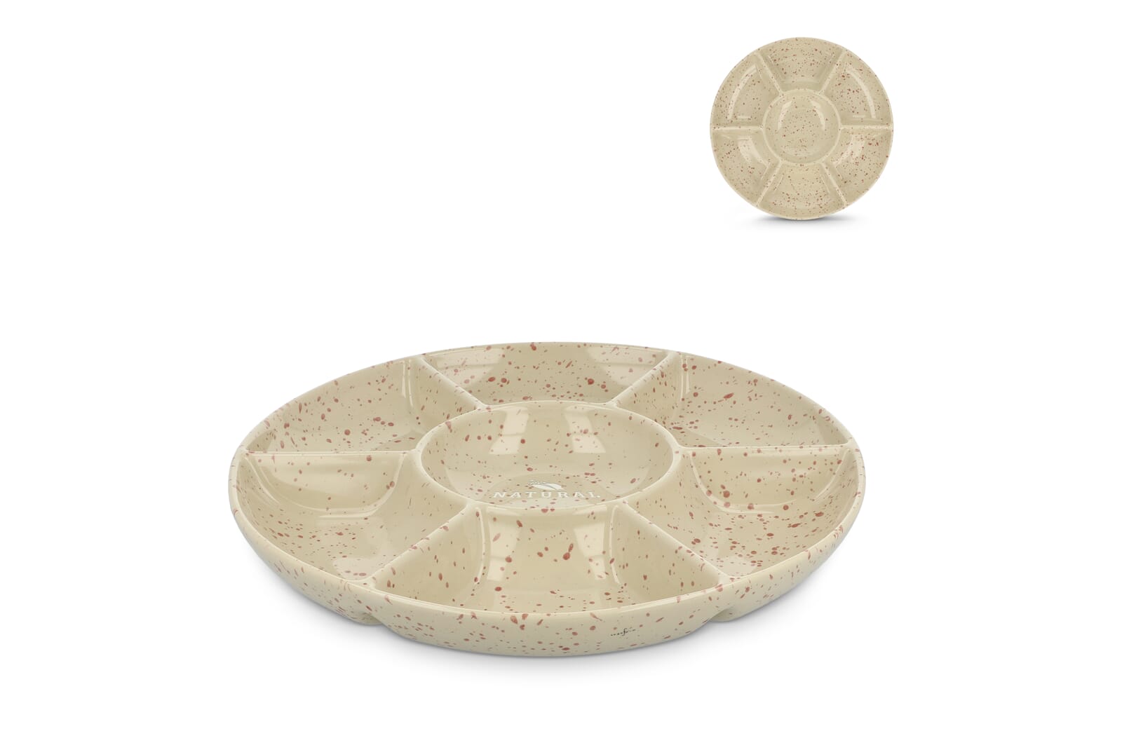 Sagaform Ditte Keramisk Rund Serveringsfad 26cm