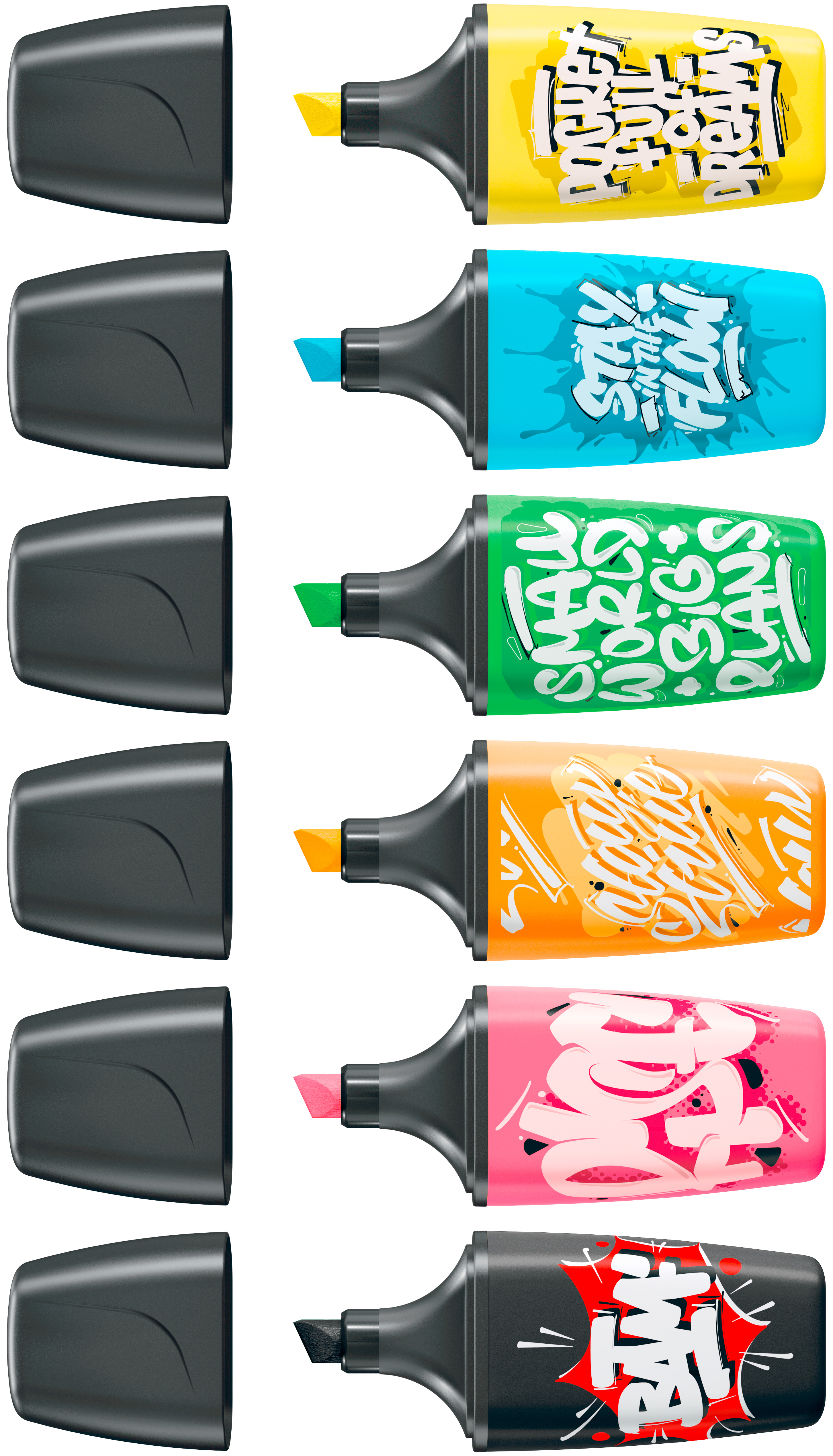 Stabilo Boss® STREETART MINI FLUO HIGHLIGHTER - Mathias