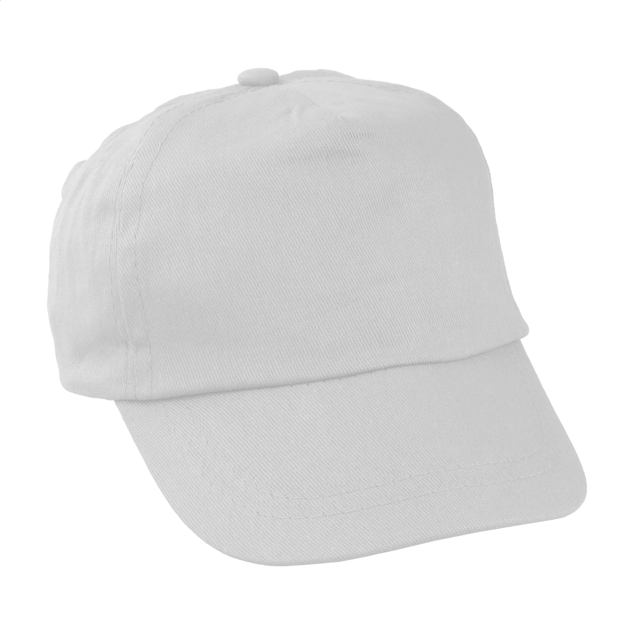 Kidcap 5-panel baseballkasket til børn i bomuld med velcro og logo