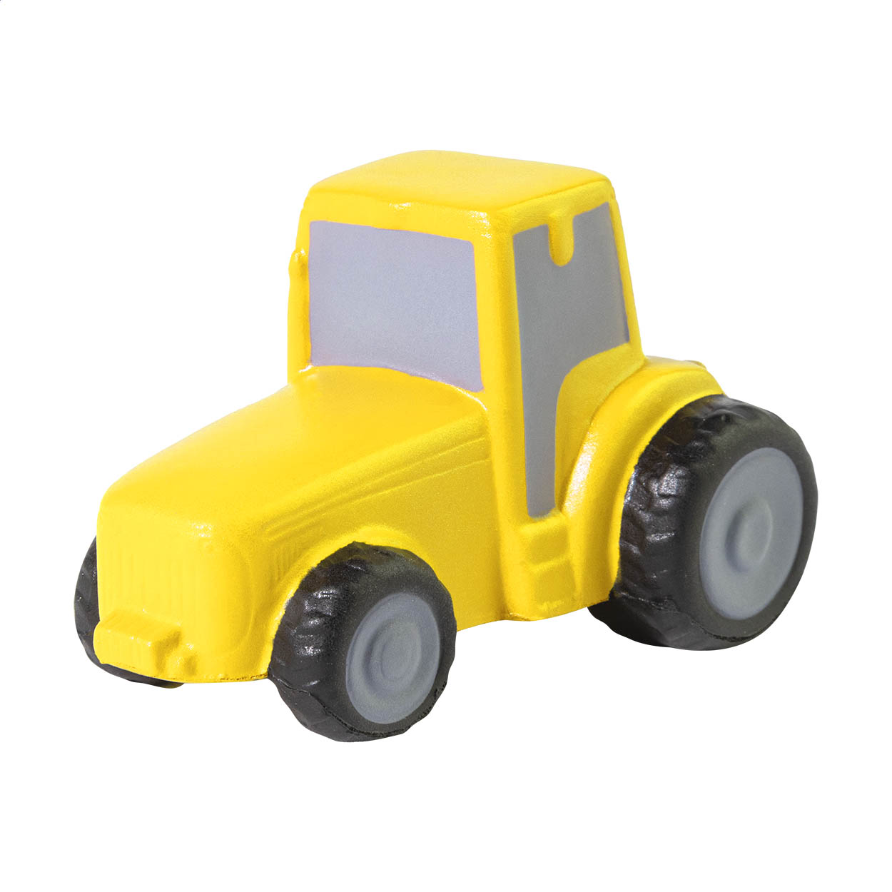 FarmCalm antistressbold formet som en traktor i PU-skum med jeres logo
