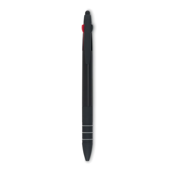 3-blæks farve ABS Pen med stylus - Emil