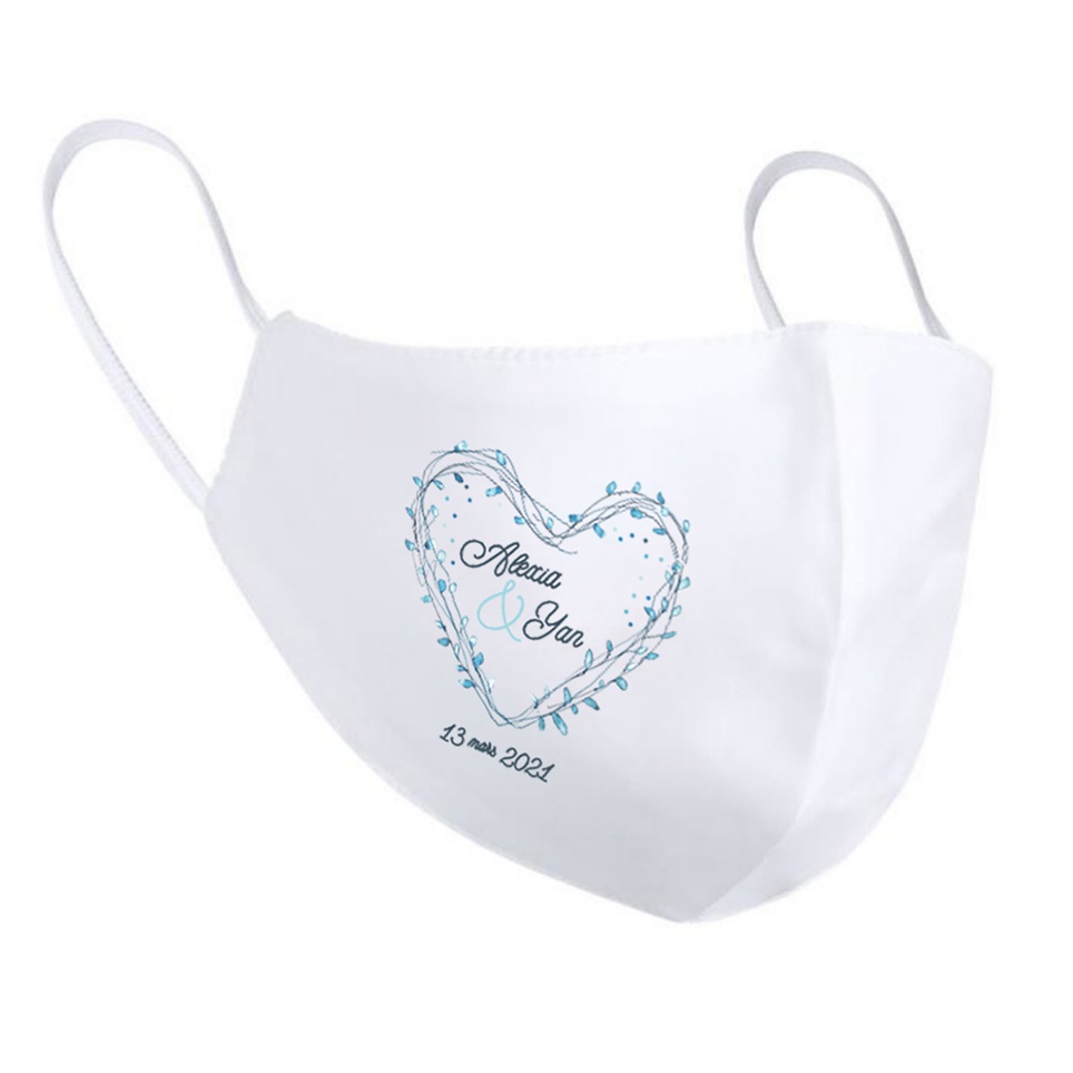 Genanvendelig dobbeltlags hygiejnisk ansigtsmaske - Esbjerg