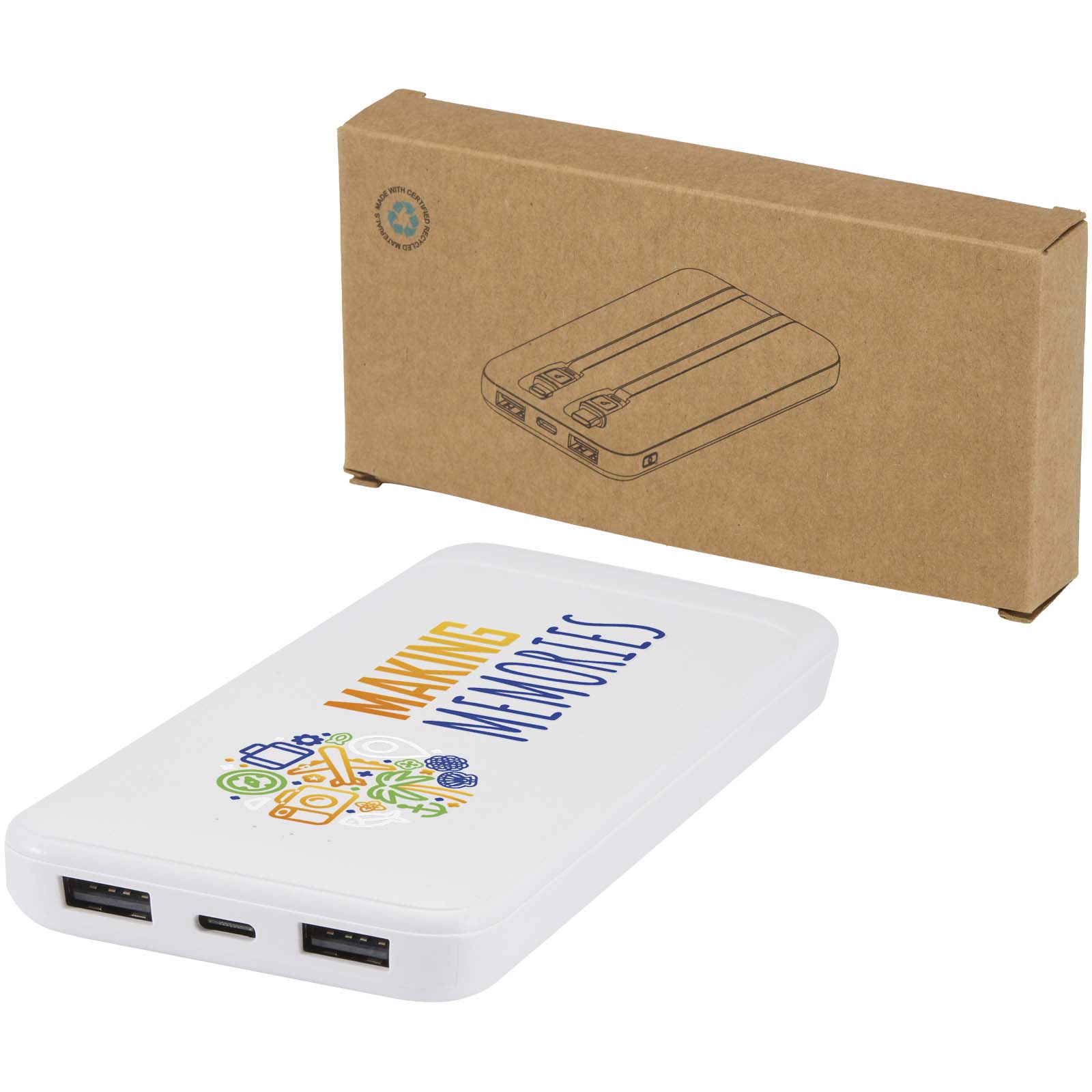 MiljøLader 10.000 mAh - August