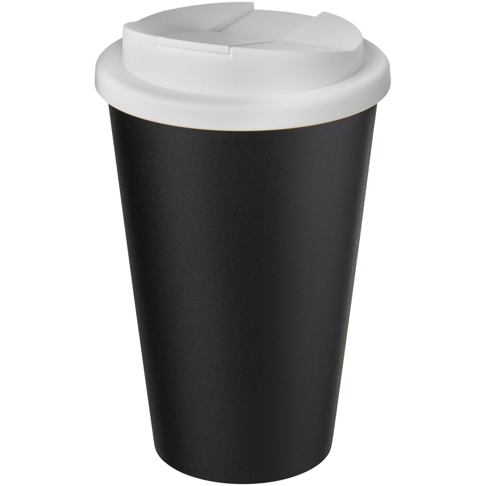 Dobbeltvægget Genbrugsplastisk Tumbler med Spildsikker Låg 350ml - Olivia