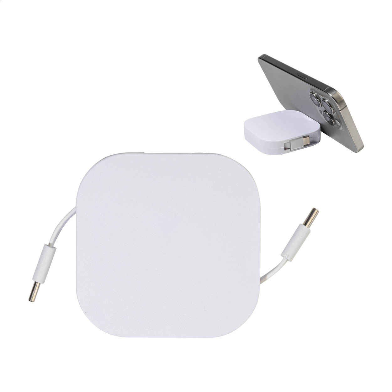 TrækKraft 60W Genbrugs USB-C Kabel - Christian trykt med logo