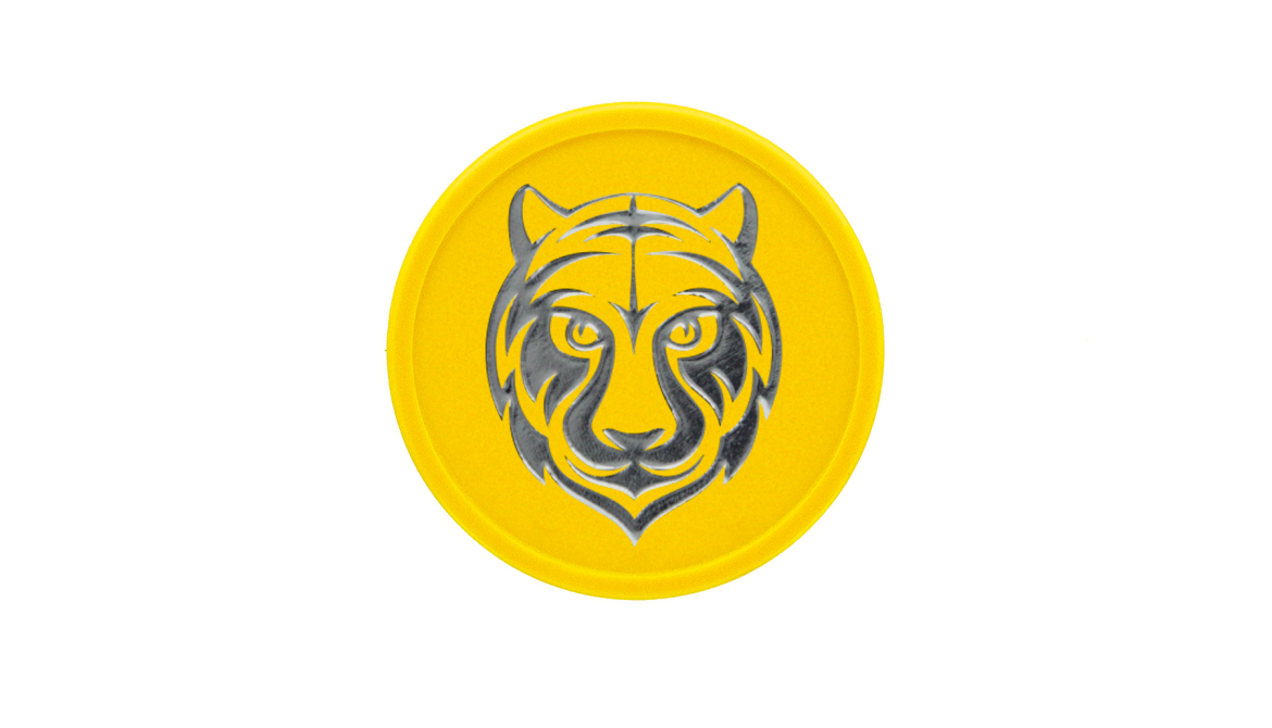 Folierede Prægemønter - Lykke