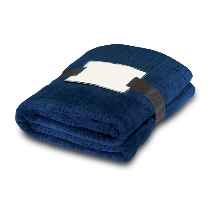 Varmt Fleece Tæppe - Rønnede trykt med logo