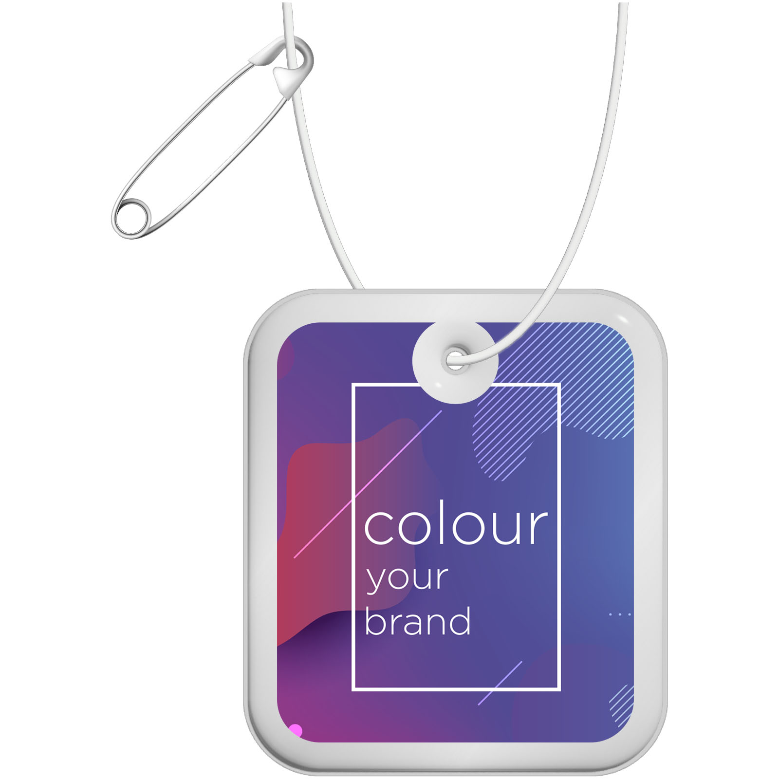 Reflekterende Sikkerhedshænger - Nordjütland trykt med logo