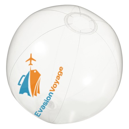 Transparent oppustelig strandbold - Balle