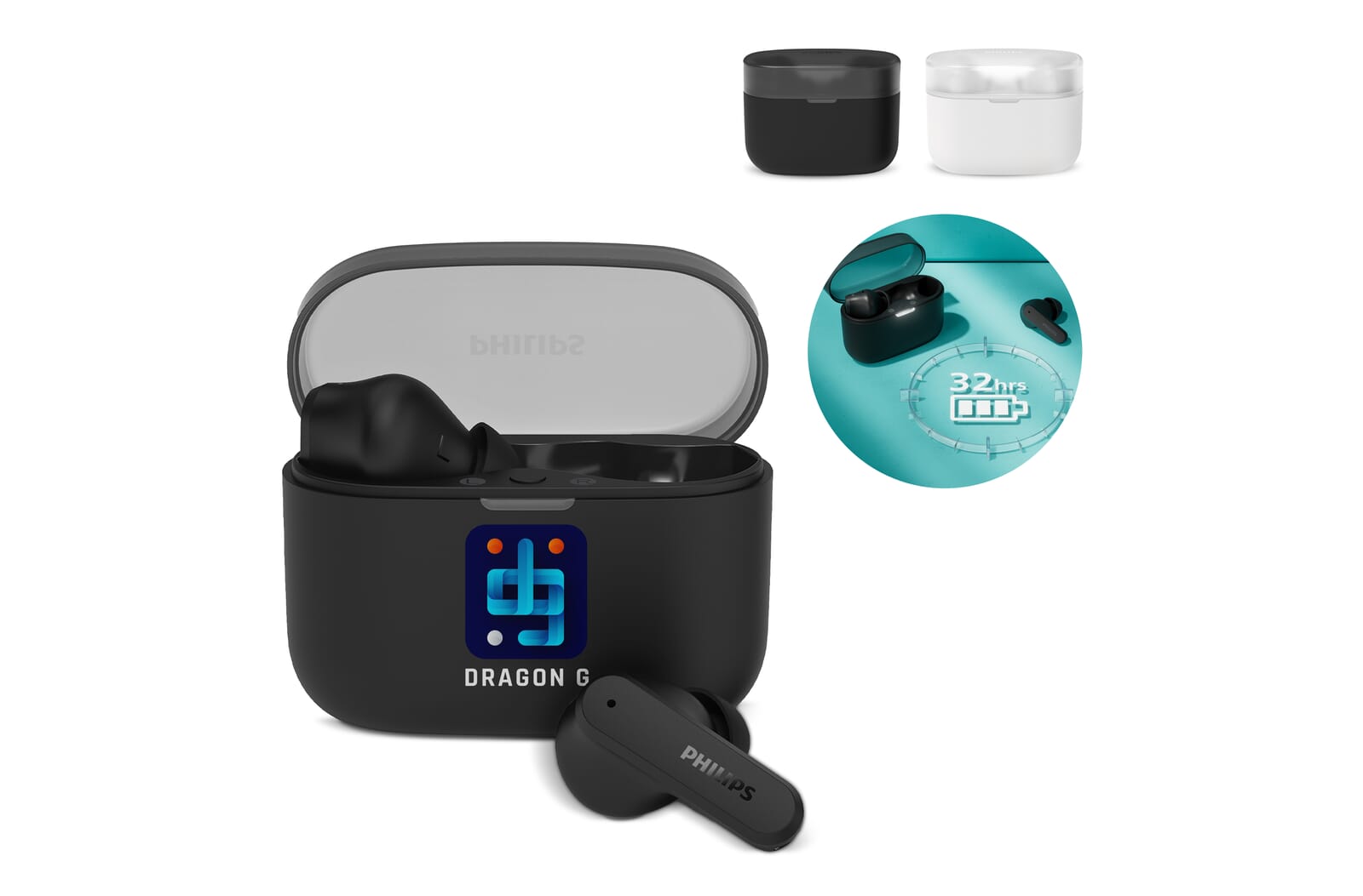 TAT2000 | Philips Trådløse In-Ear Øretelefoner