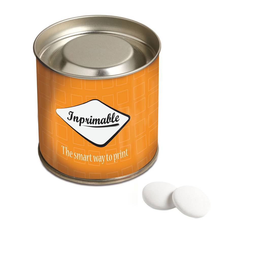 Transparent slikdåse med Imperial Mintpastiller - Vojens