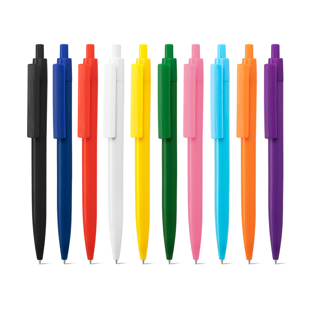 NOLWEN. ABS kuglepen med solid blank finish