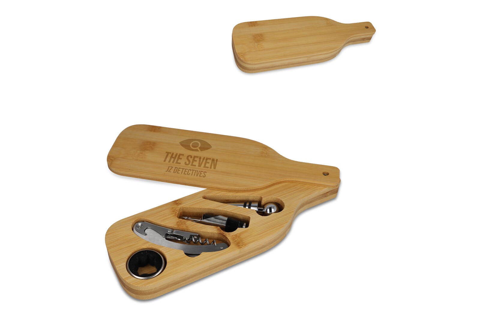 Vin Sæt i Bambusæske - Nora