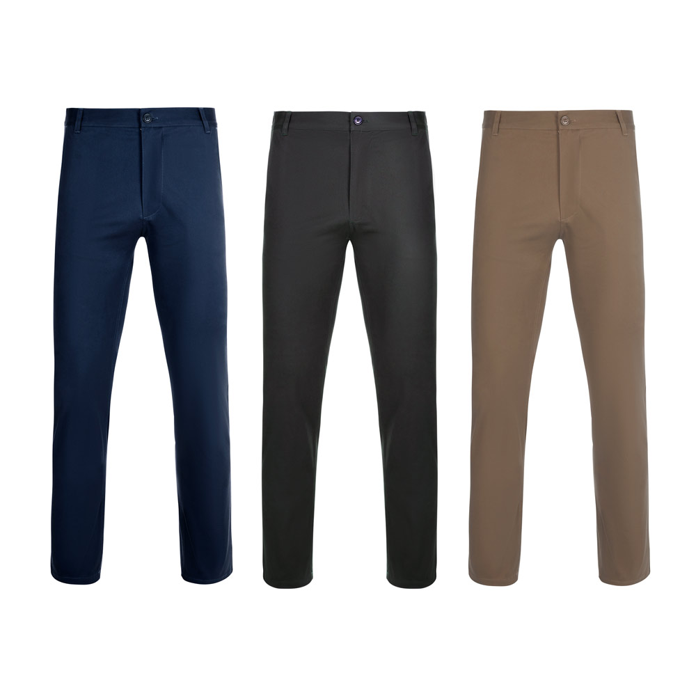 Unisex stretch chino bukser - Bodil