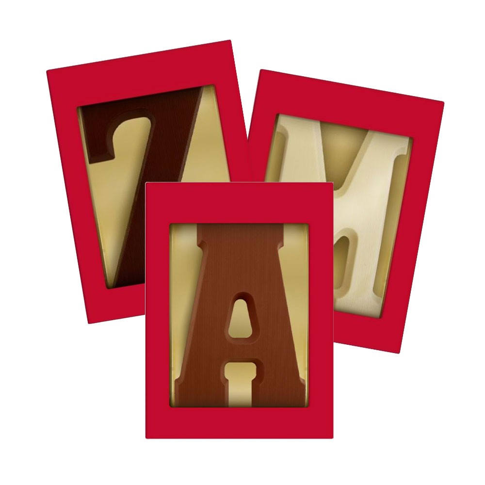 CocoaHorizons Chokoladebogstaver