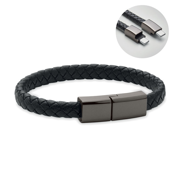 Flettet Opladerarmbånd - Nørager