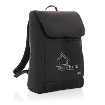 15,6" Swiss Peak Fern AWARE™ RPET-rygsæk med fuld lynlås 