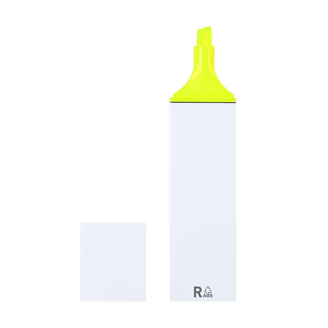 Markør GenbrugsFluo - Olga trykt med logo