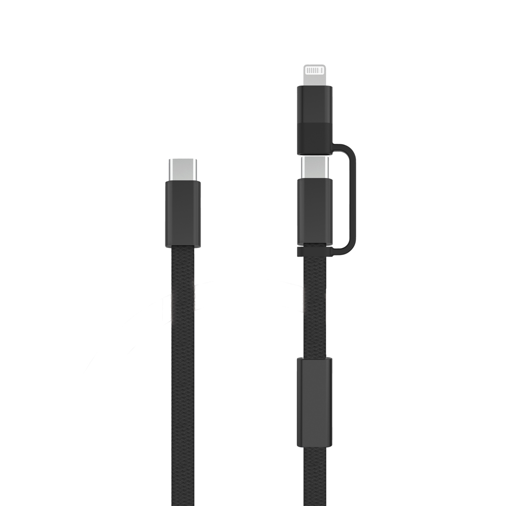Arc RCS 60W 120 cm 2-i-1 hurtig-opladningskabel