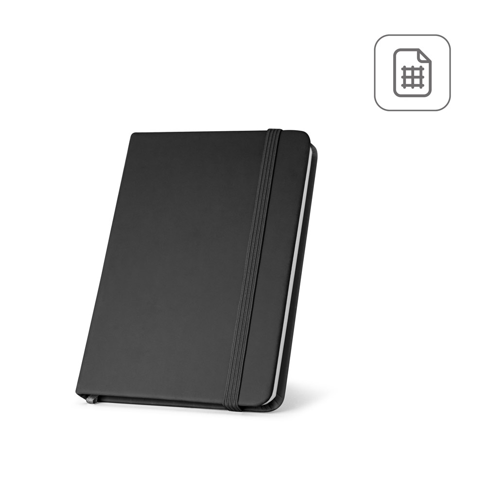 Genanvendt Kvadratisk Notesblok - David trykt med logo