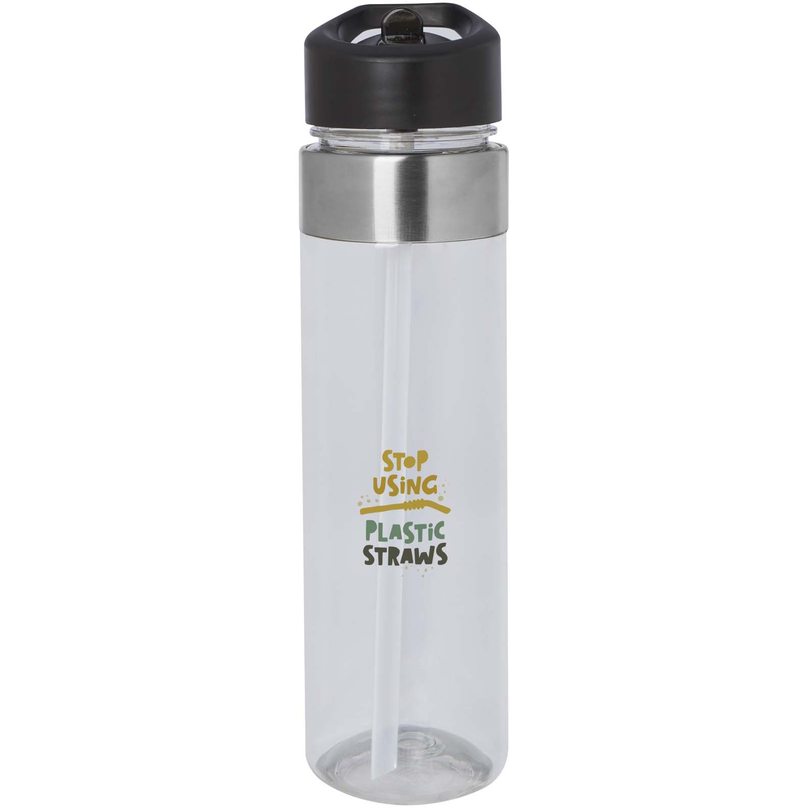 HydroFlip 650 ml Tritan drikkeflaske med låg - Livia trykt med logo