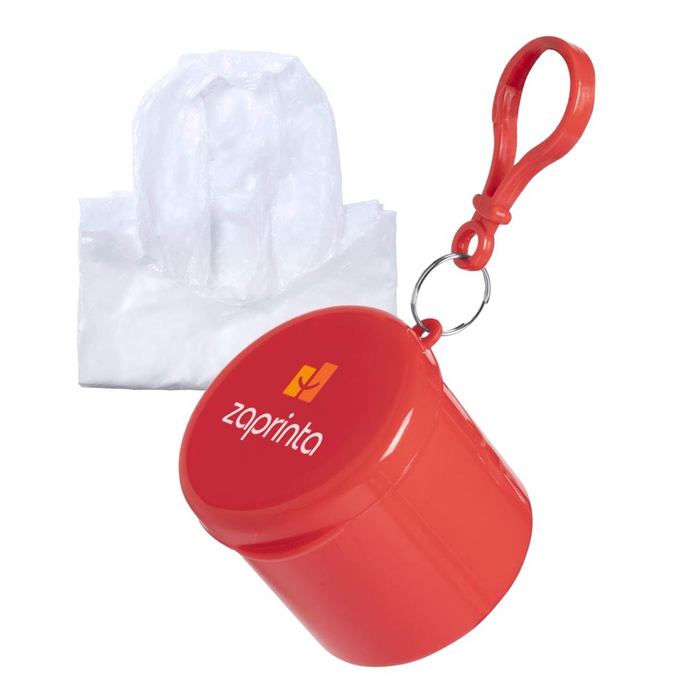 Voksen størrelse poncho med karabinhageetui - Vallensbæk