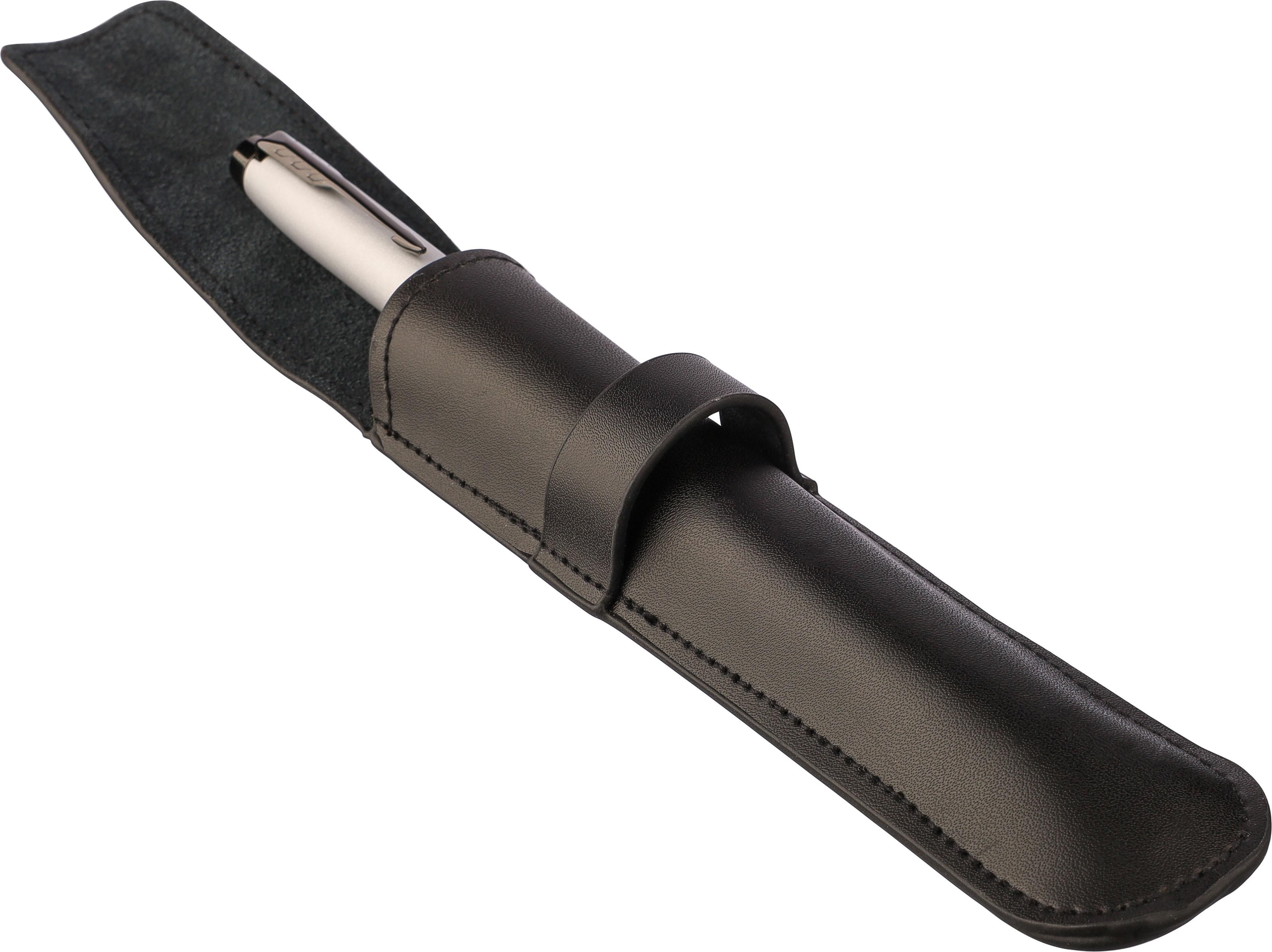 Læder penne etui Elegance - Freja