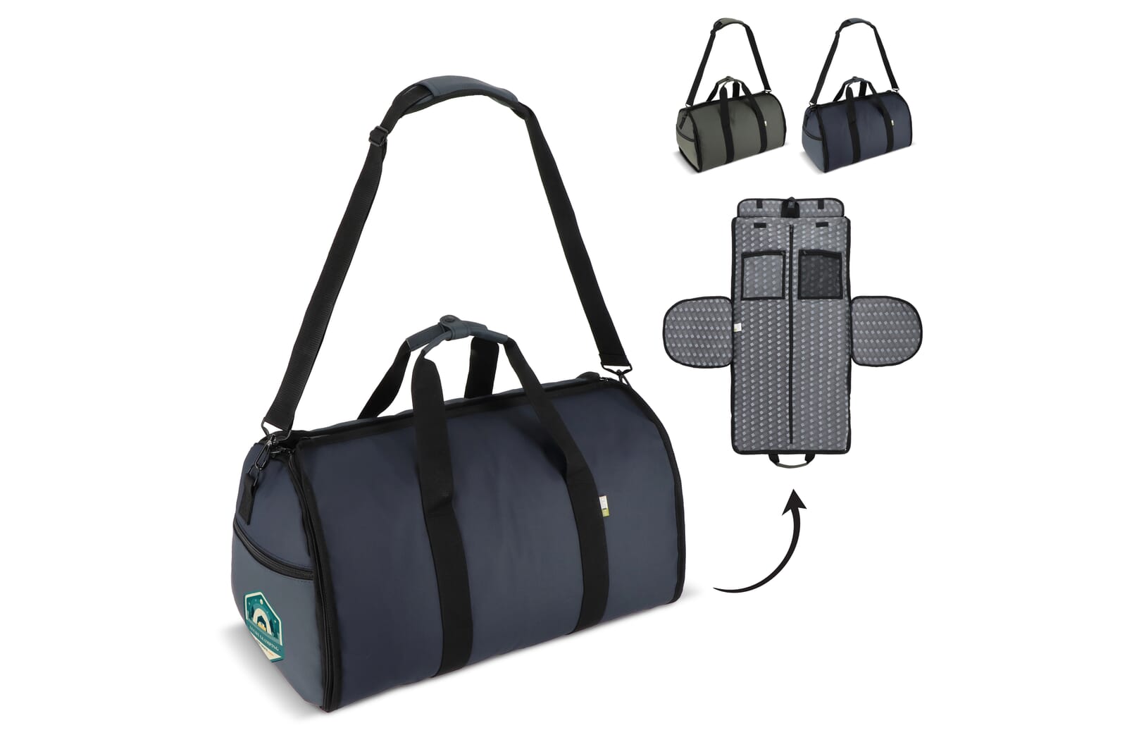 Smart Rejsetaske med Sko Pose - Nykøbing Mors