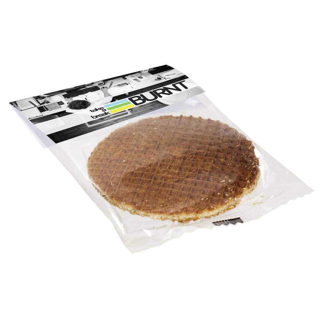 Stroopwafel med topkort