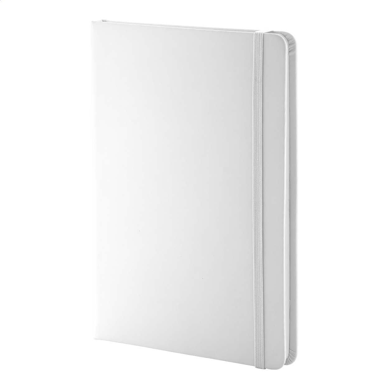 Repuk Blank A5 notesbog i genbrugt PU med 100 ark genbrugspapir og logo