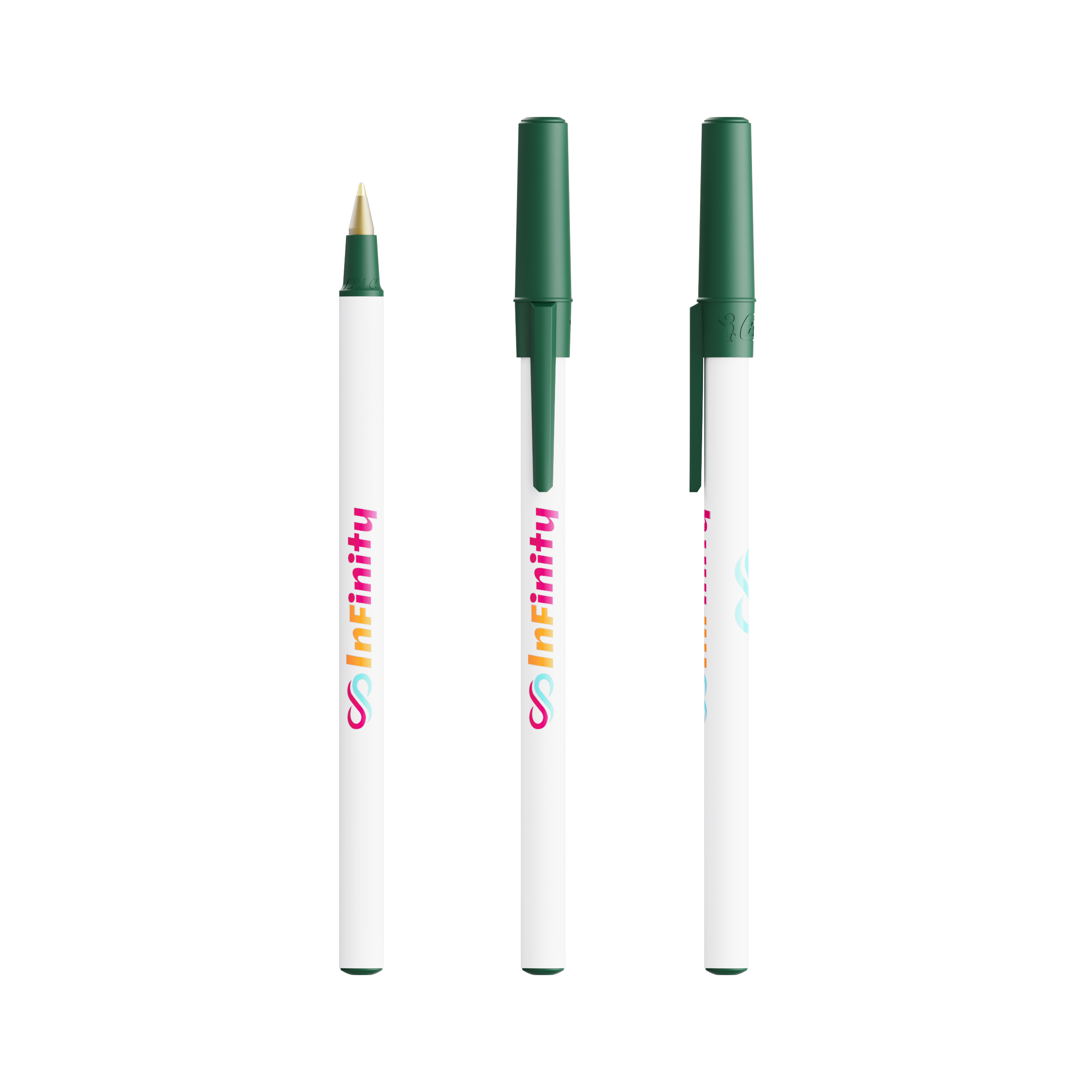 BIC® Round Stic® Ecolutions® kuglepen med jeres logo trykt med logo