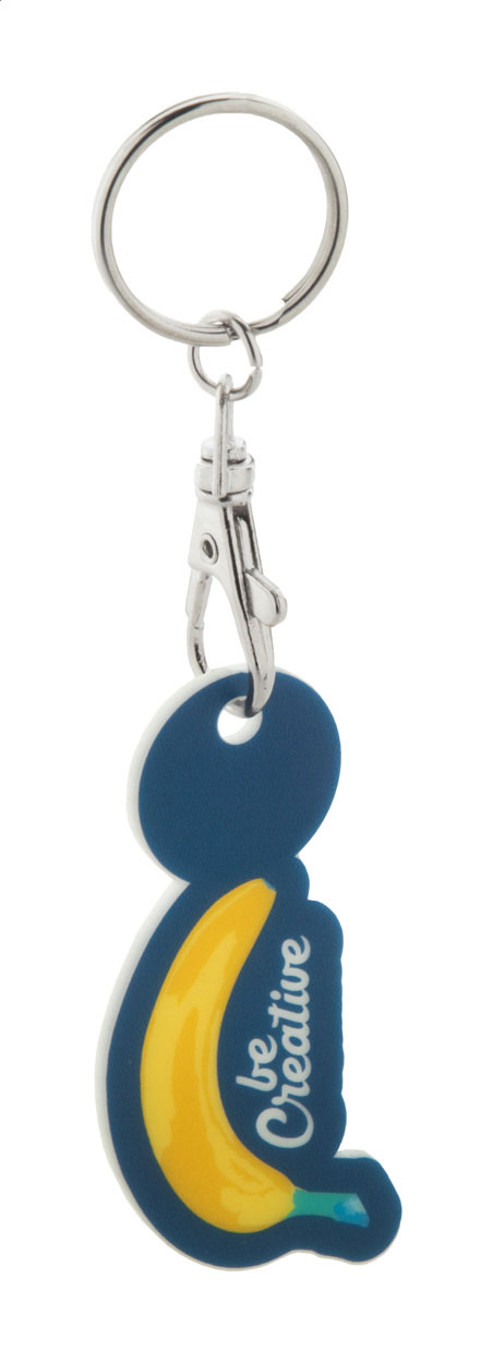 Kreativ Indkøbsmønt Nøglering - Aars