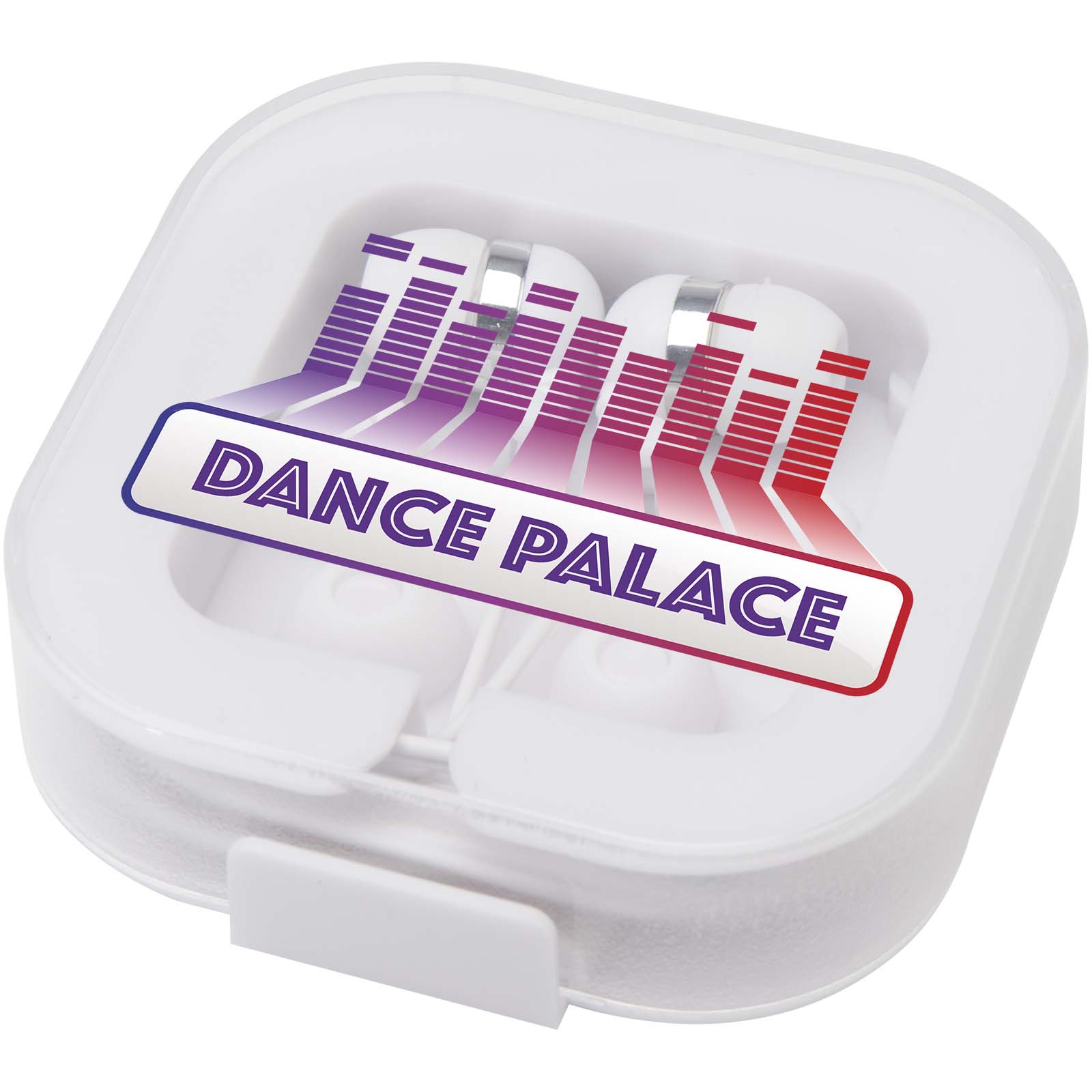 Genbrugslyd Ørepropper - Victoria trykt reklameprodukt Genbrugslyd Ørepropper - Victoria trykt med logo