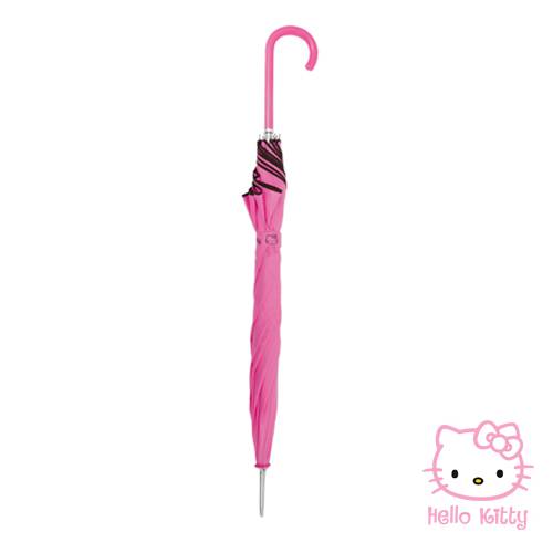 Hello Kitty 8-Panel Pink Paraply - Skærbæk