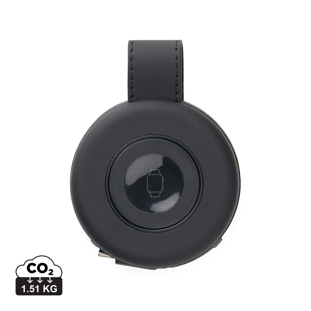 Baltimore Trådløs Rejseoplader - Frederikke trykt med logo