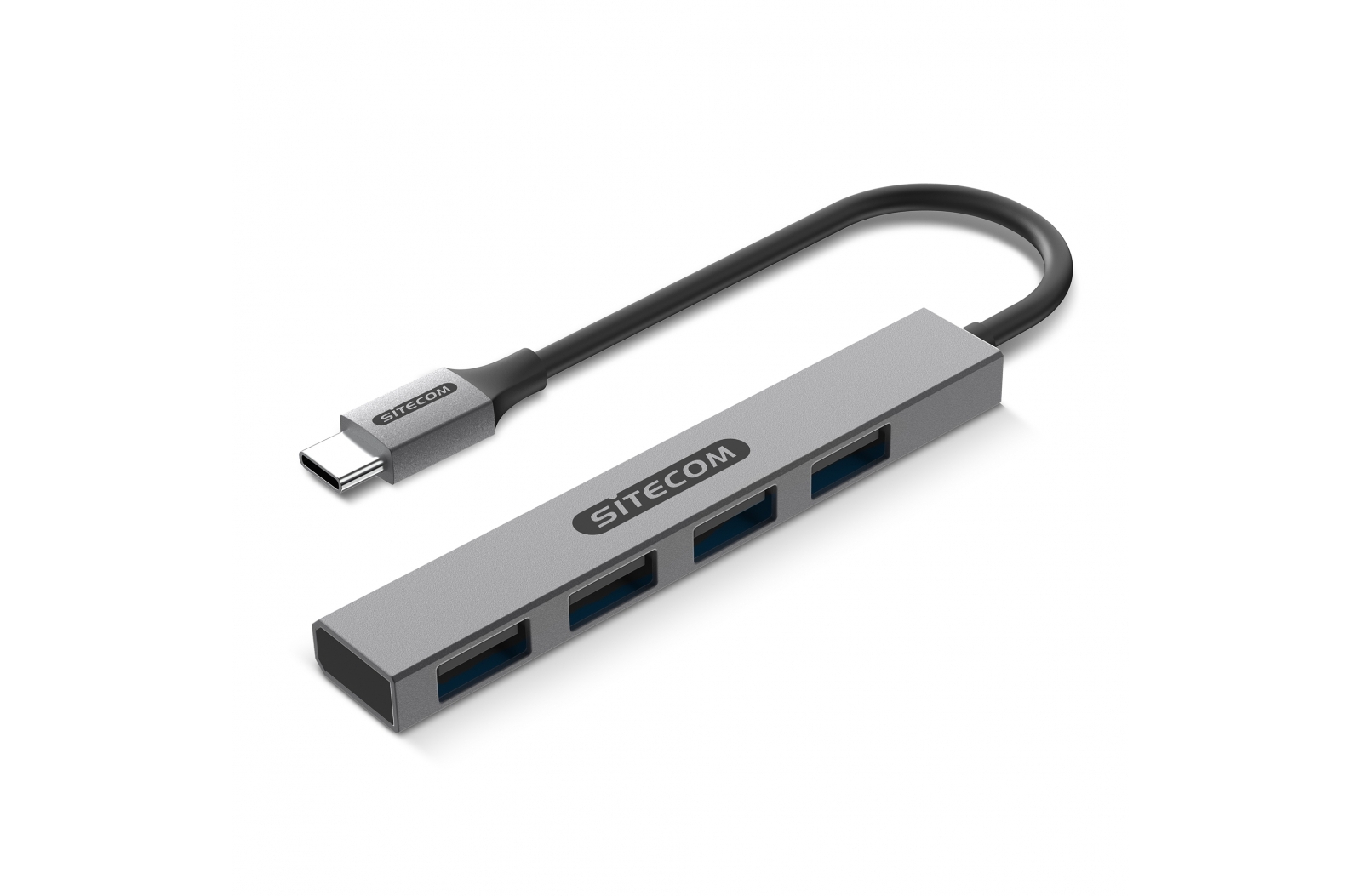 USB-C til USB-A Nano Hub - Sylvia trykt med logo