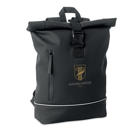 Bærbar Taske 15 i Rulletop PU - Ærøskøbing