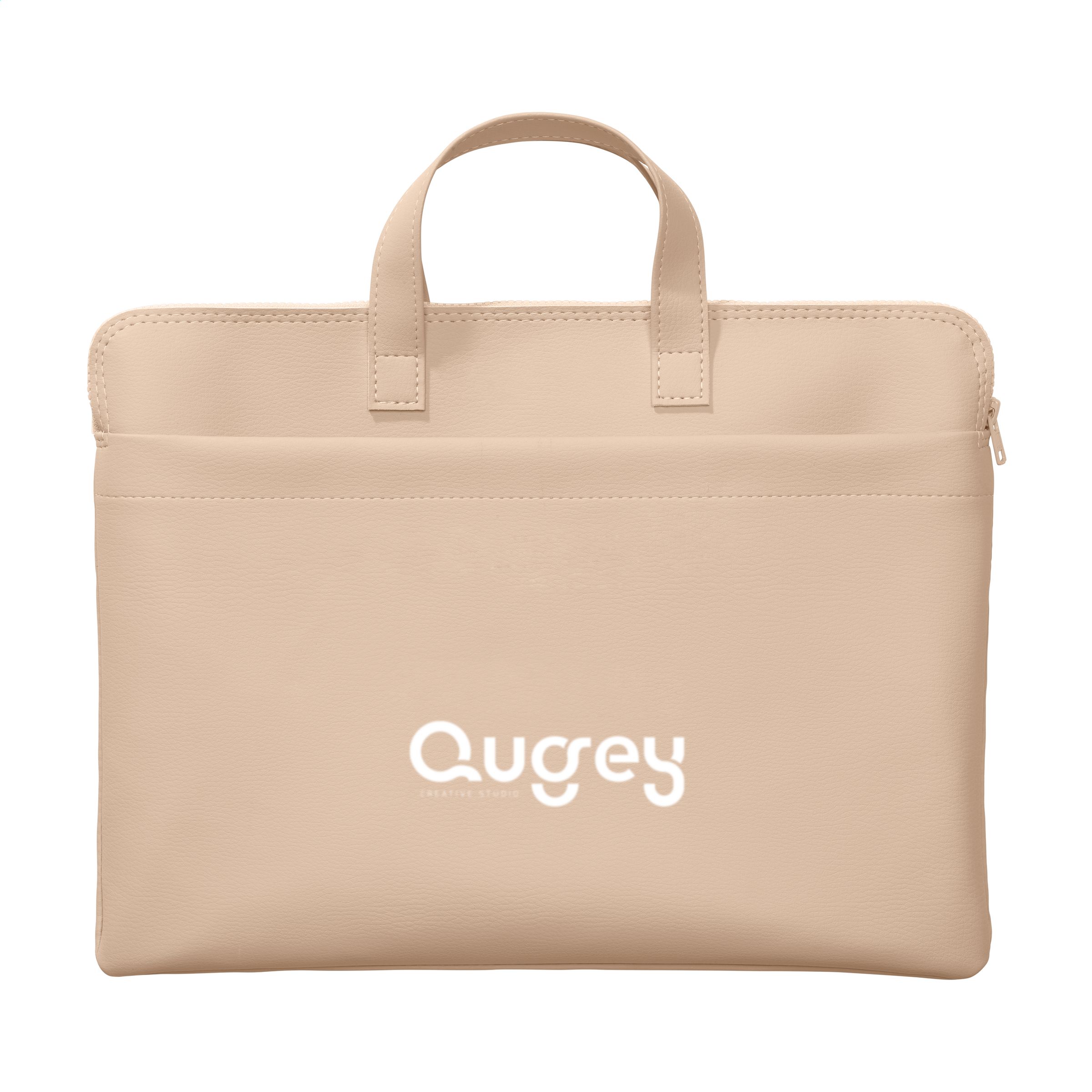 Luksuriøs vegansk æble læder 14-15 tommer bærbar taske - Clara