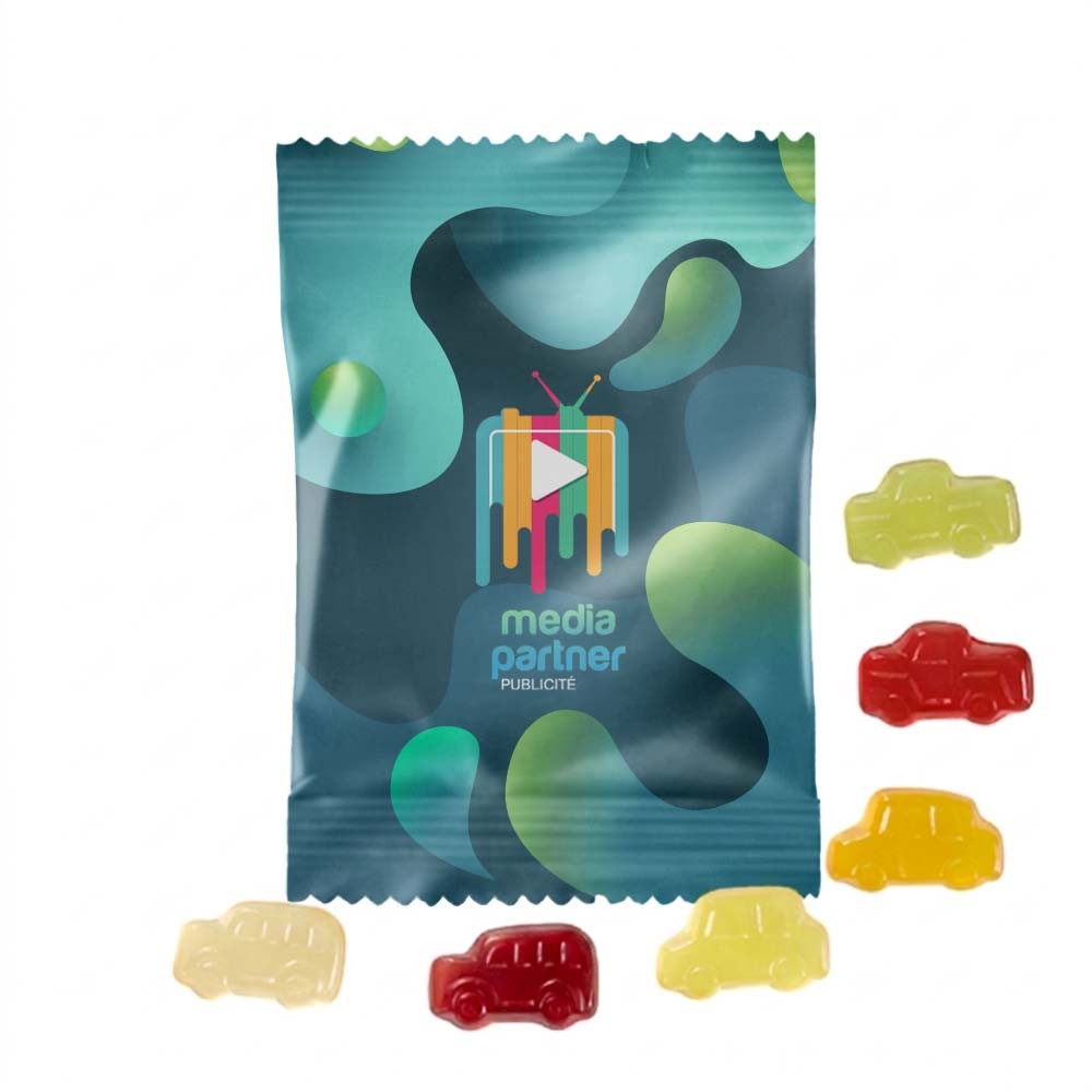 Frugt Gummi Nostalgiske Biler - Aksel