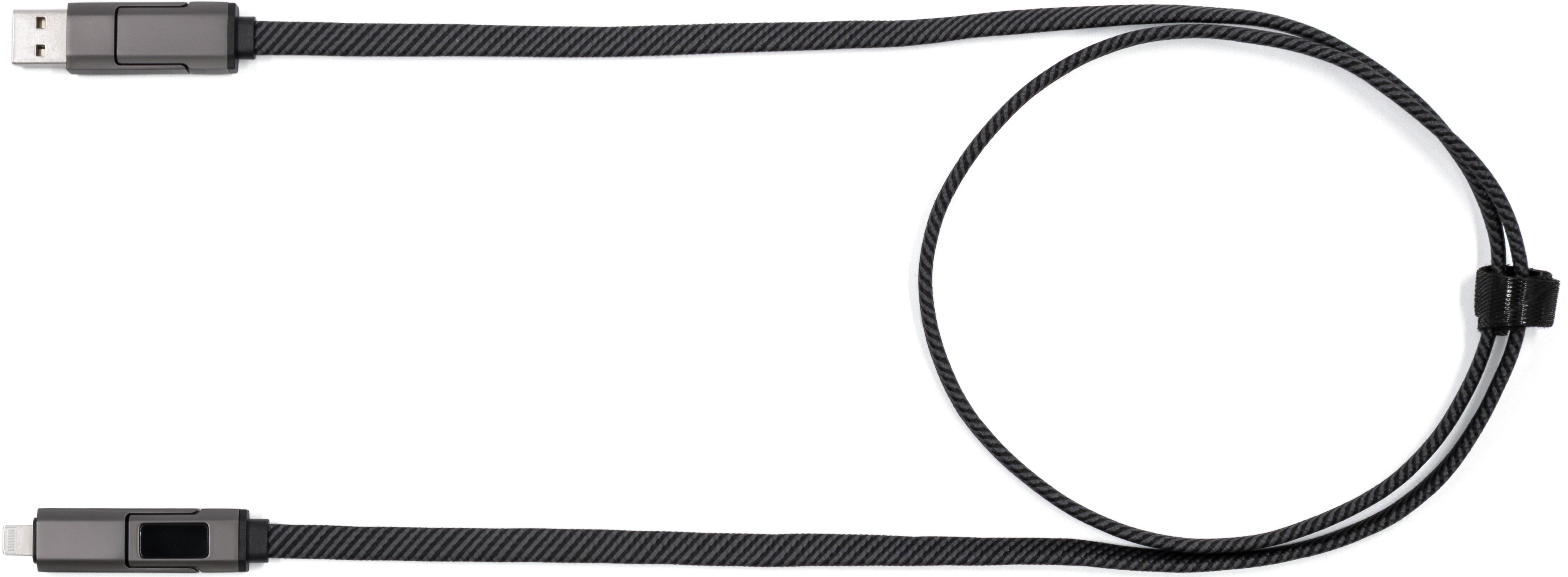 Grøn Lynkabel - David trykt med logo