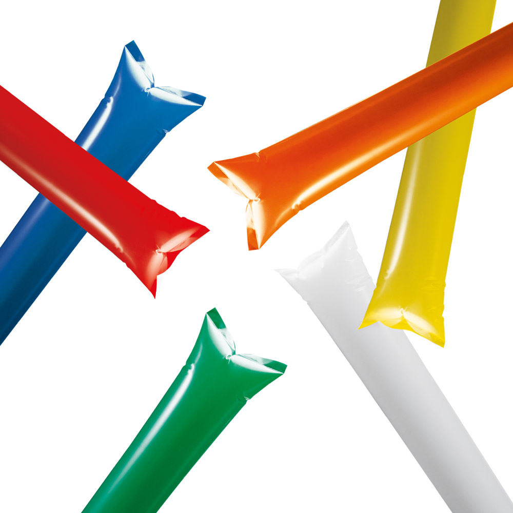 Oppustelige klapperpinde