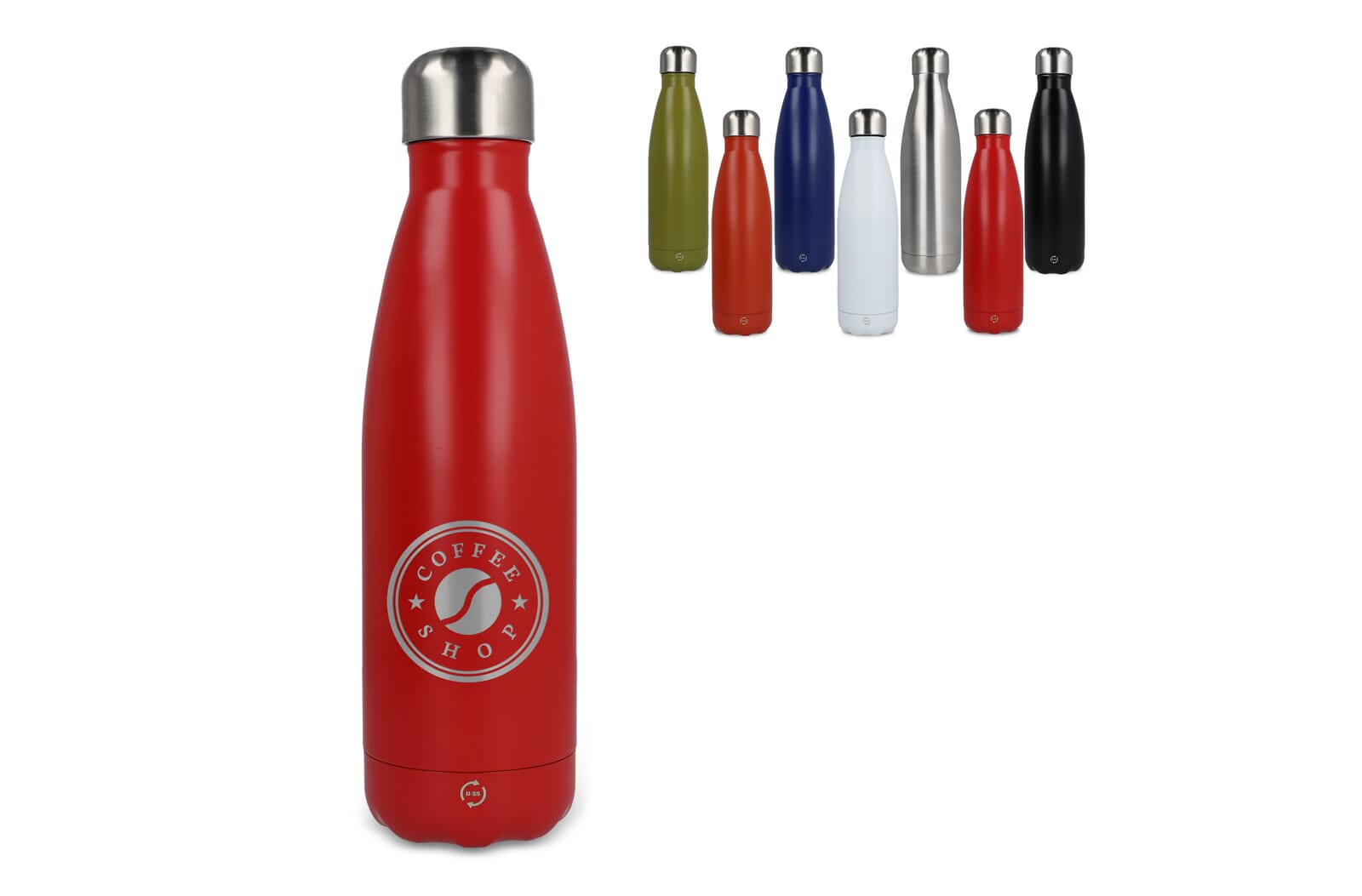 Genbrug Rustfri Flaske 500ml - Aulum-Haderup