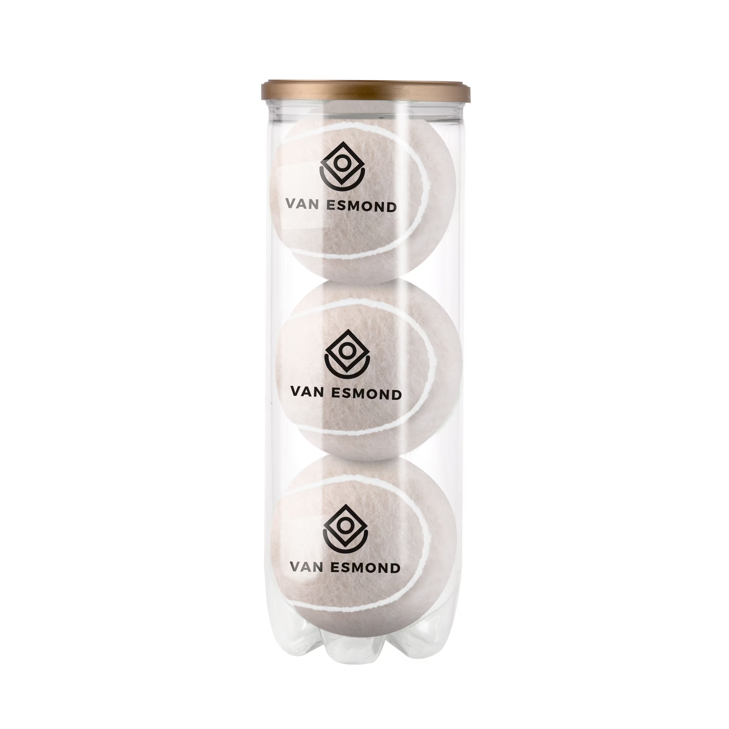 Rør med farvede padelbolde