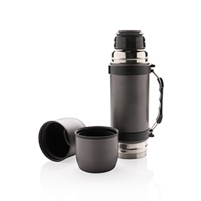 Elegant Rustfrit Stål Termoflaske med Krus 700ml - Kira