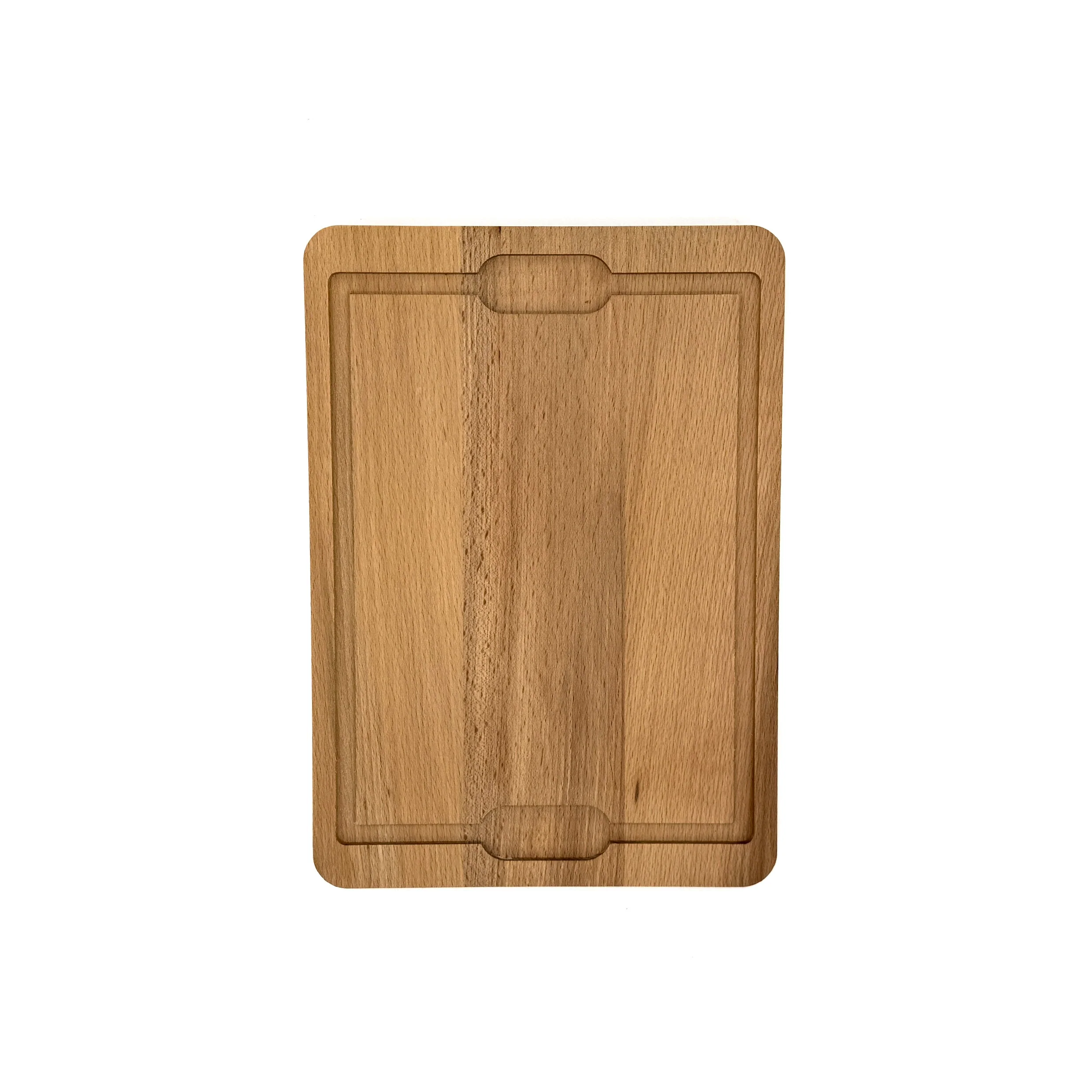 Firkantet bøgetræ bræt 31x22 cm - Mikkel