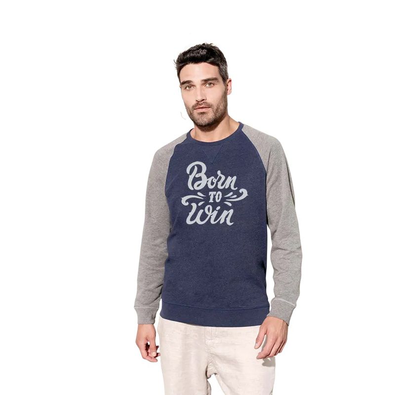 Sweatshirt med print med tekst - | Zaprinta Dansk Sweatshirt med print med tekst - | Zaprinta Dansk