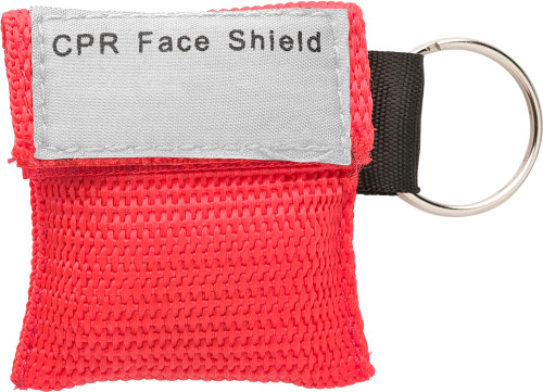 Plastik CPR maske i polyester taske med velcro lukning - Lyngby