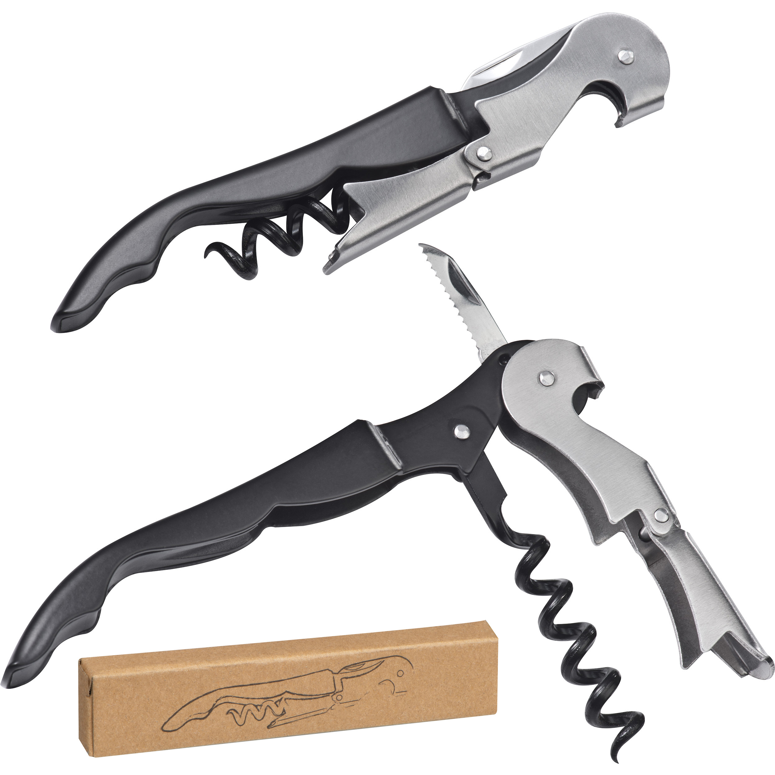 Indgraveret Metal Tjener's Værktøj - Strib