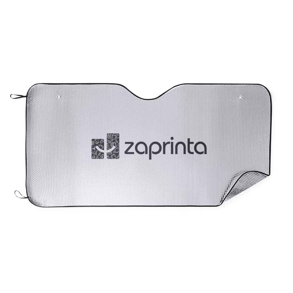 Metalisk aluminiumssolskærm med boblesider - Hedensted